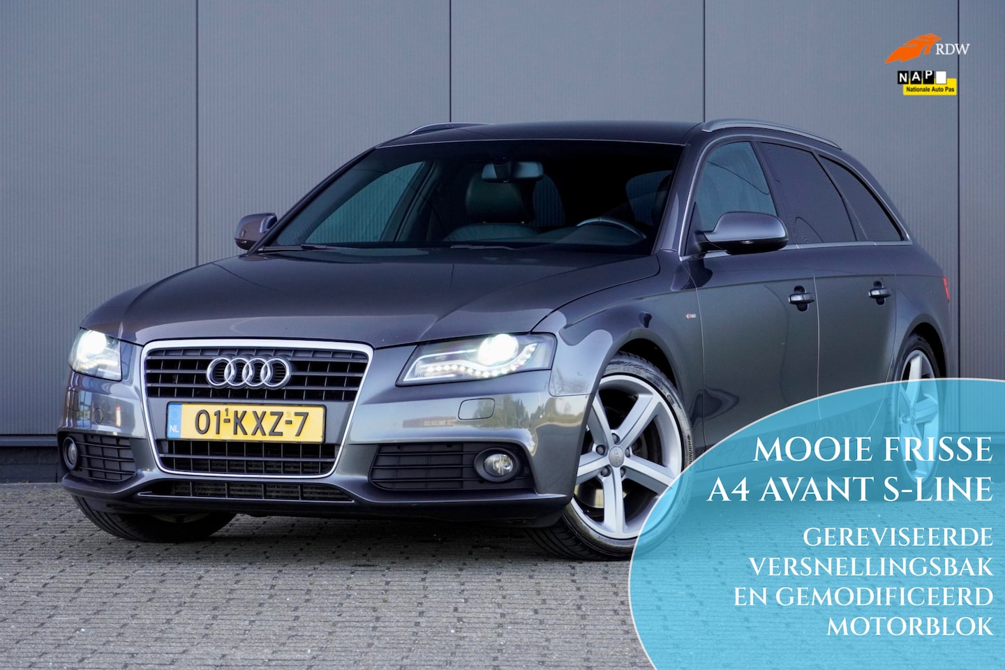 Audi A4 Avant - 1.8 TFSI 120 pk S EDITION / 2 x S LINE / TREKHAAK / NAVIGATIE / 18 INCH LMV / GEREVISEERDE - AutoWereld.nl