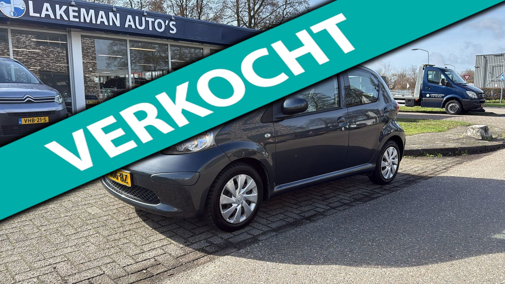 Toyota Aygo - 1.0-12V Carplay Airco Greyline Huurkoop Inruil APK Garantie - AutoWereld.nl