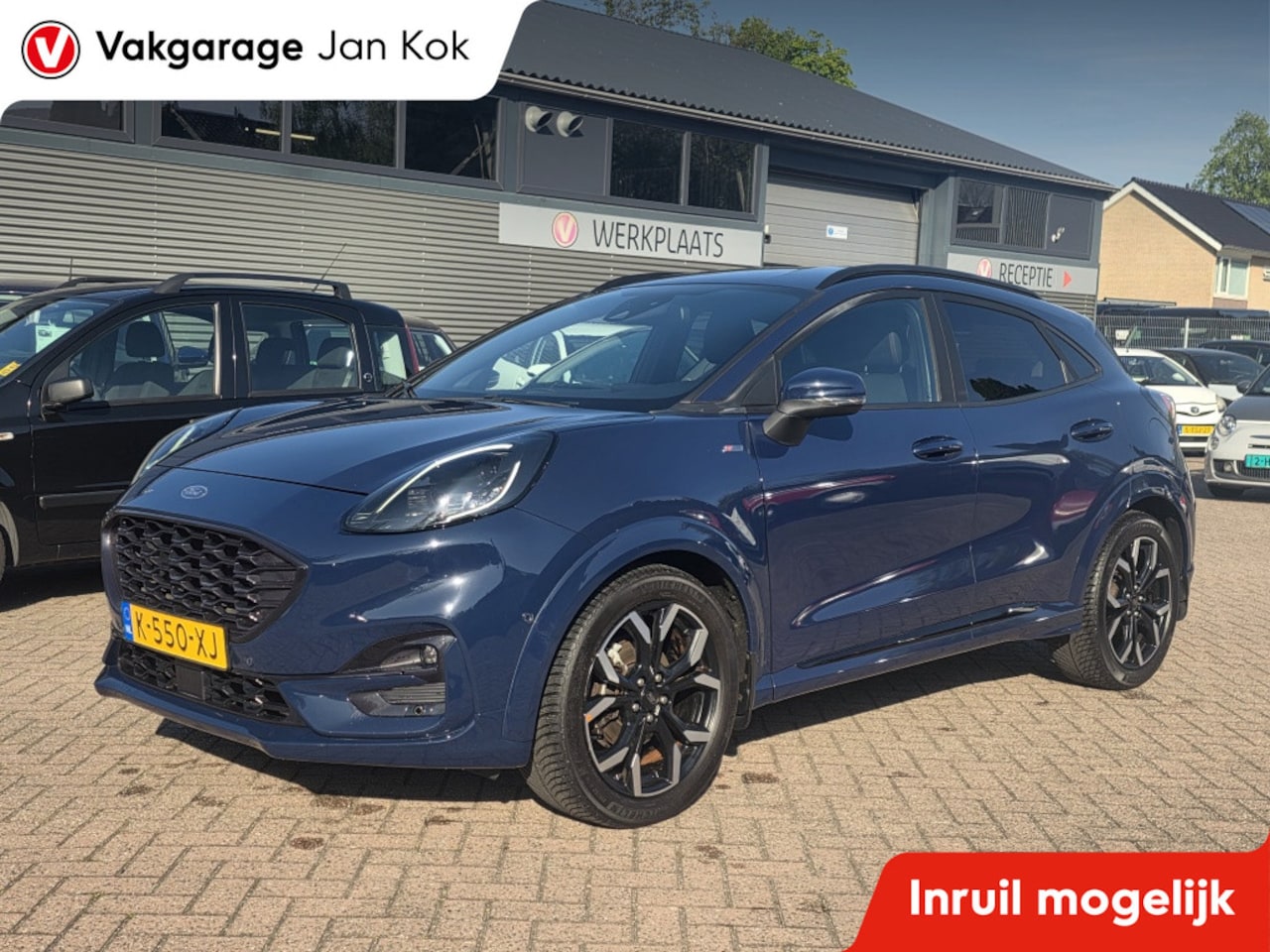 Ford Puma - 1.0 EB Hyb ST-Line X, 155pk stoel verw, dodehoek detec, trekhaak - AutoWereld.nl