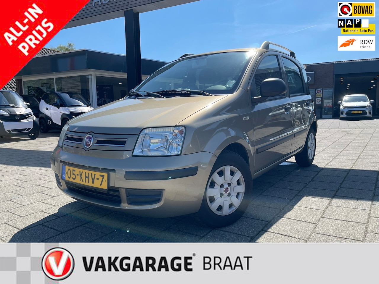 Fiat Panda - 1.2 AIRCO l STUURBEKR. l GRATIS HUISGARANTIE! - AutoWereld.nl