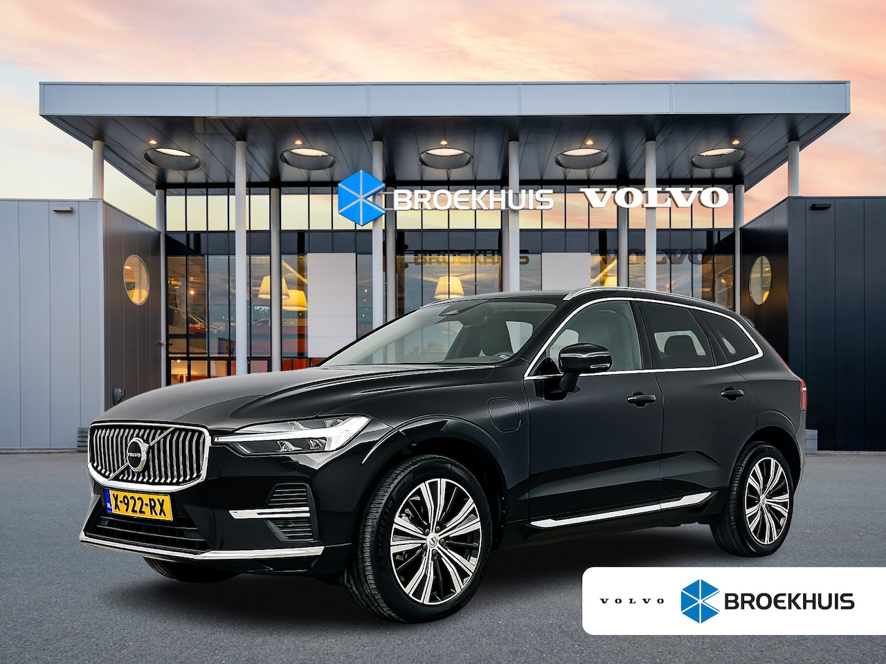 Volvo XC60 - T6 Recharge Core Bright Long Range | 20" | Leder | Elektr. verst. Stoelen | Parkeercamera - AutoWereld.nl