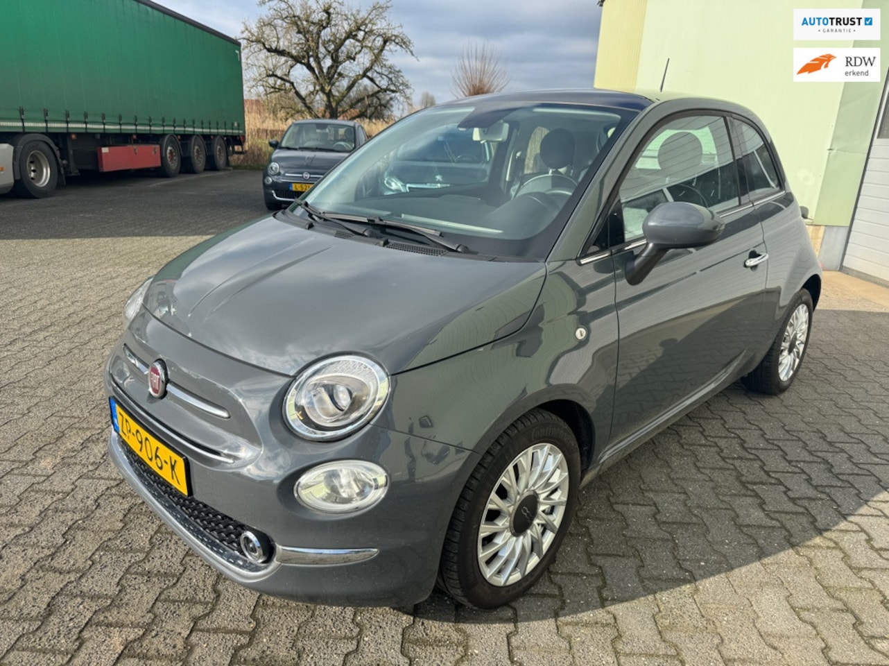 Fiat 500 - 0.9 TwinAir Turbo Lounge Panoramadak Airco Leder - AutoWereld.nl