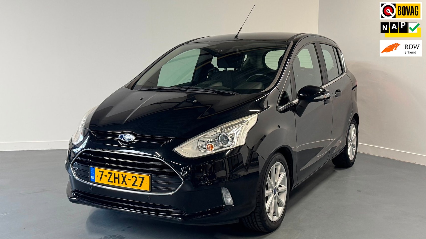 Ford B-Max - 1.0 EcoBoost Titanium | NL-AUTO | 1E EIGENAAR | PARKEERSENS. + CAMERA | CRUISE | NAVI | - AutoWereld.nl