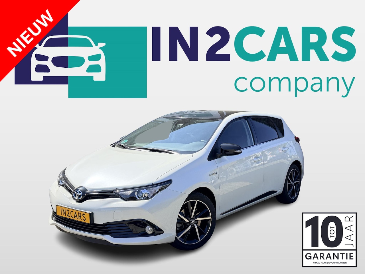 Toyota Auris - 1.8 Hybrid Black Edition *Trekhaak*Lage KM-stand* - AutoWereld.nl