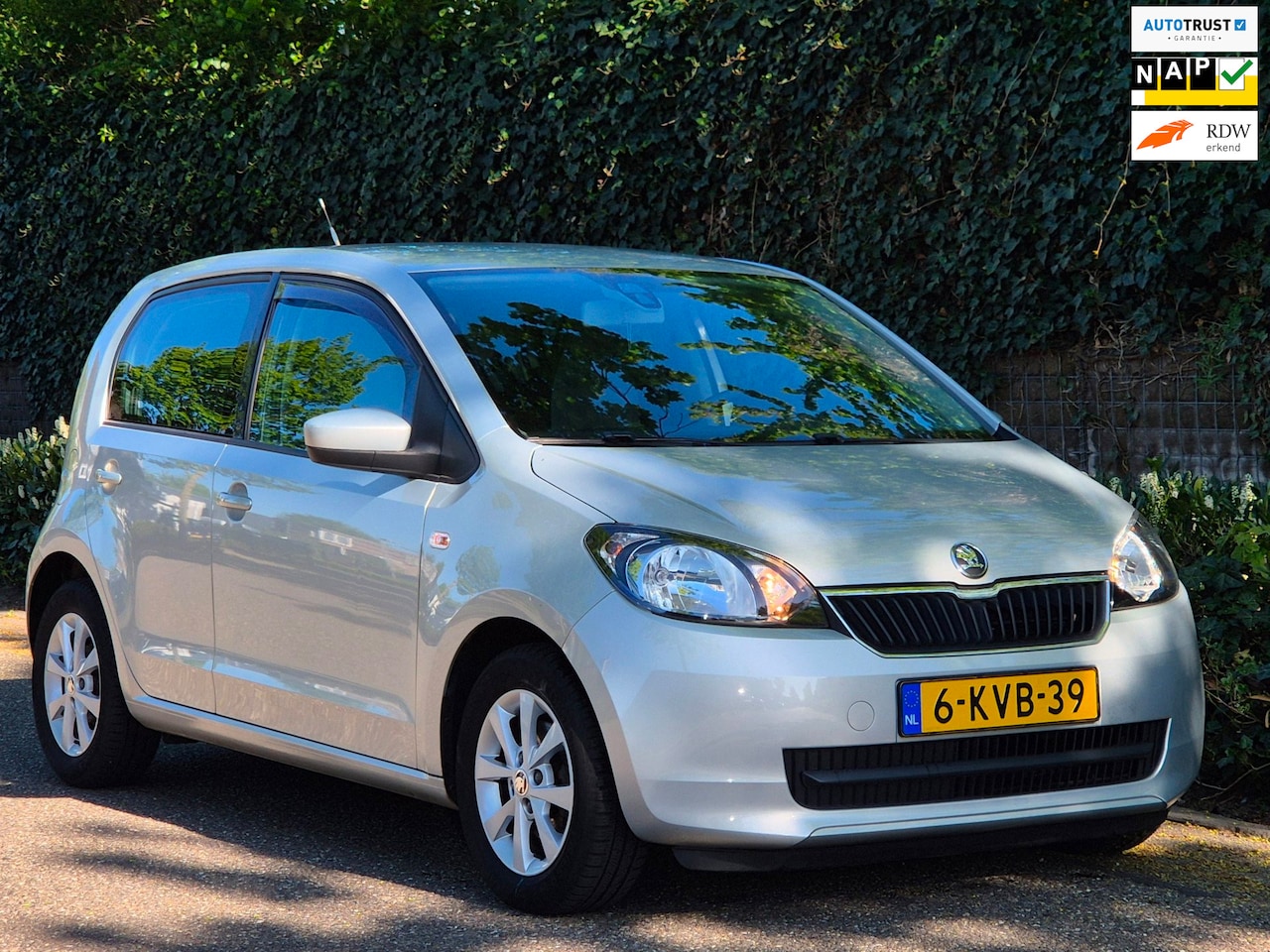 Skoda Citigo - Airco Cruise Control Elek. Ramen NAP Skoda Citigo 1.0 Greentech Sprint TOP STAAT - AutoWereld.nl
