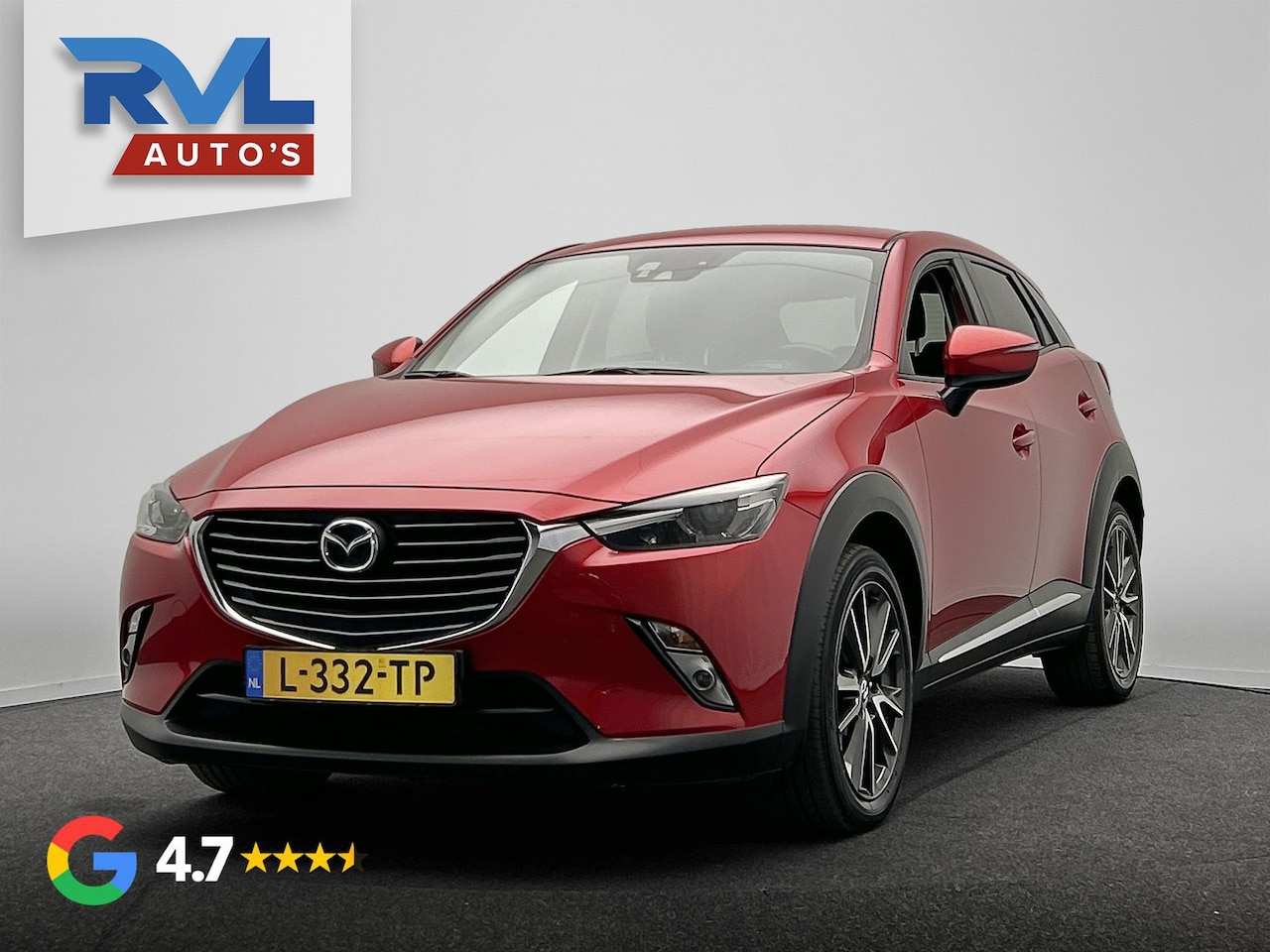 Mazda CX-3 - 2.0 SkyActiv-G 120 GT-M Automaat | Trekhaak | Head-up | Leder | Camera | Navigatie | Clima - AutoWereld.nl
