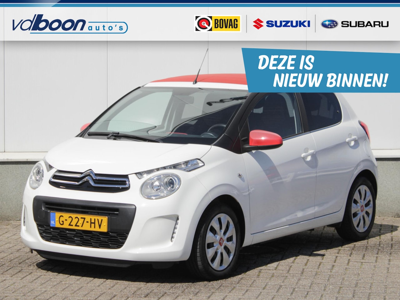 Citroën C1 - 1.0 VTi Airscape Feel | Airco - AutoWereld.nl