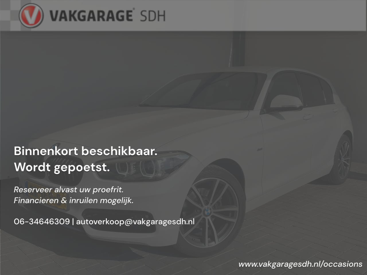 BMW 1-serie - 116i Edition Sport Line Shadow Executive|NAP|LED|Sportstoelen|Nette auto - AutoWereld.nl