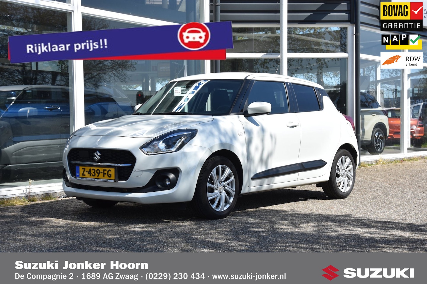 Suzuki Swift - 1.2 Select Mild Hybrid-Fabrieksgarantie 2034-NLse auto - AutoWereld.nl