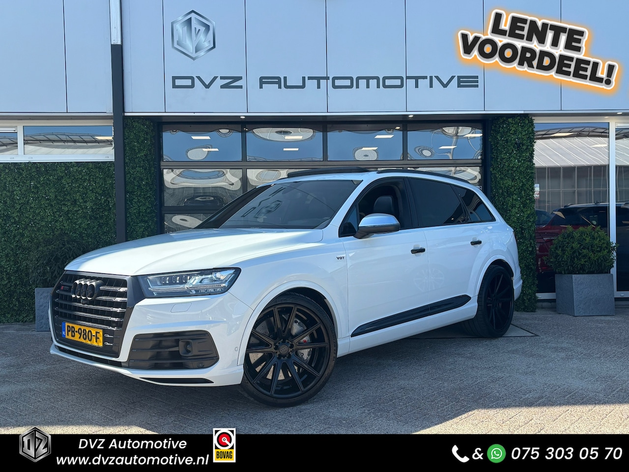Audi Q7 SQ7 - 4.0 TDI Quattro Pro Line + 7p | ABT 530PK | Ceramic Brakes | Night Vision - AutoWereld.nl