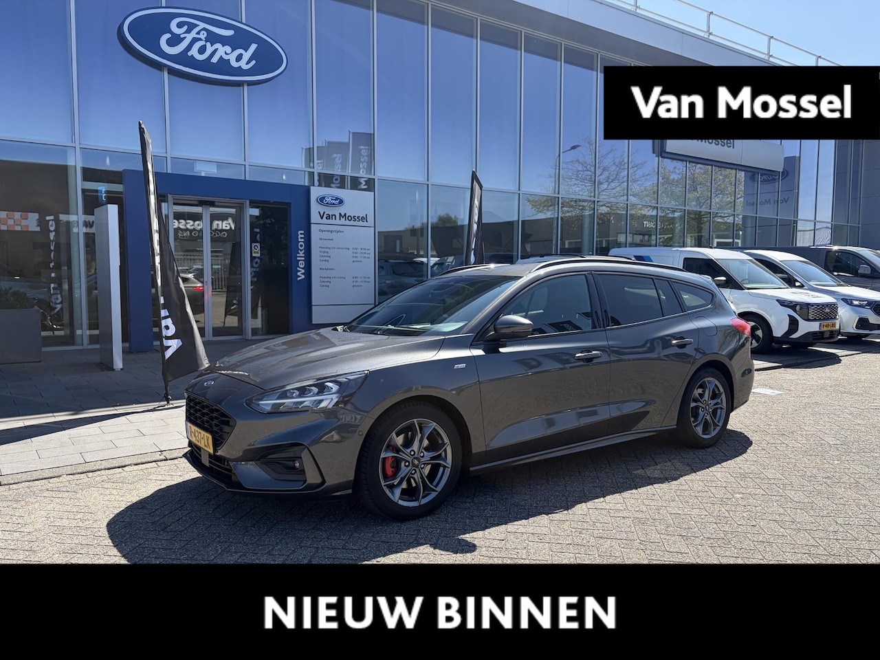 Ford Focus Wagon - 1.0 EcoBoost Hybrid ST Line X Business | ADAPTIVE CRUISE CONTROL | WINTER PAKKET | ACHTERU - AutoWereld.nl