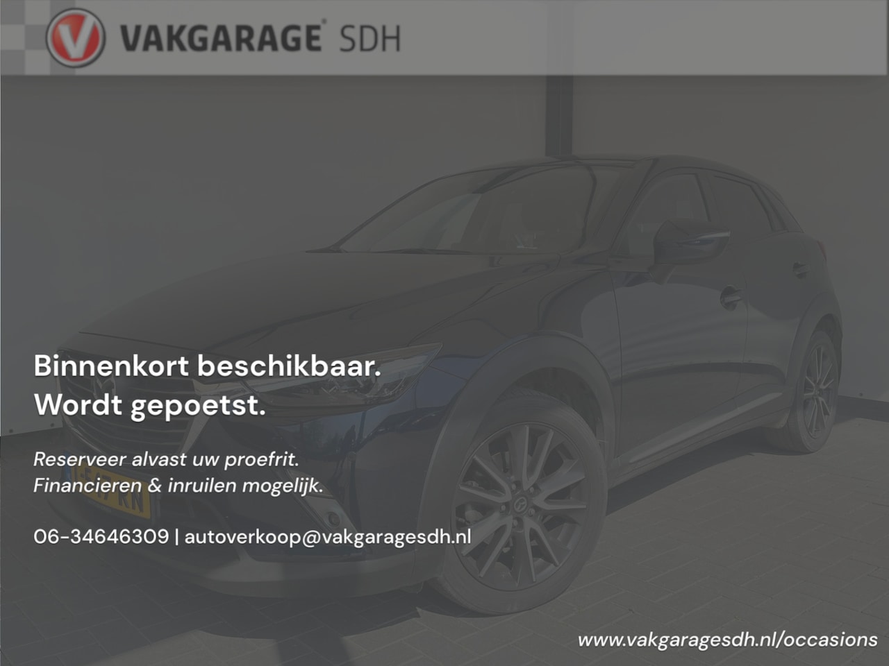 Mazda CX-3 - 2.0 SkyActiv-G 120 Dynamic|Automaat|HUD|Trekhaak|Leder|Stoelverwarming - AutoWereld.nl