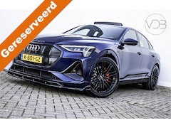 Audi e-tron Sportback - 55 SOH 93% 22inch PANO 360GR AMBIANCE TREKHAAK Origineel NL