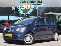Volkswagen Up! - 1.0 high up BlueMotion Airco / Carplay / Elekramen / Navi / 5Deurs /