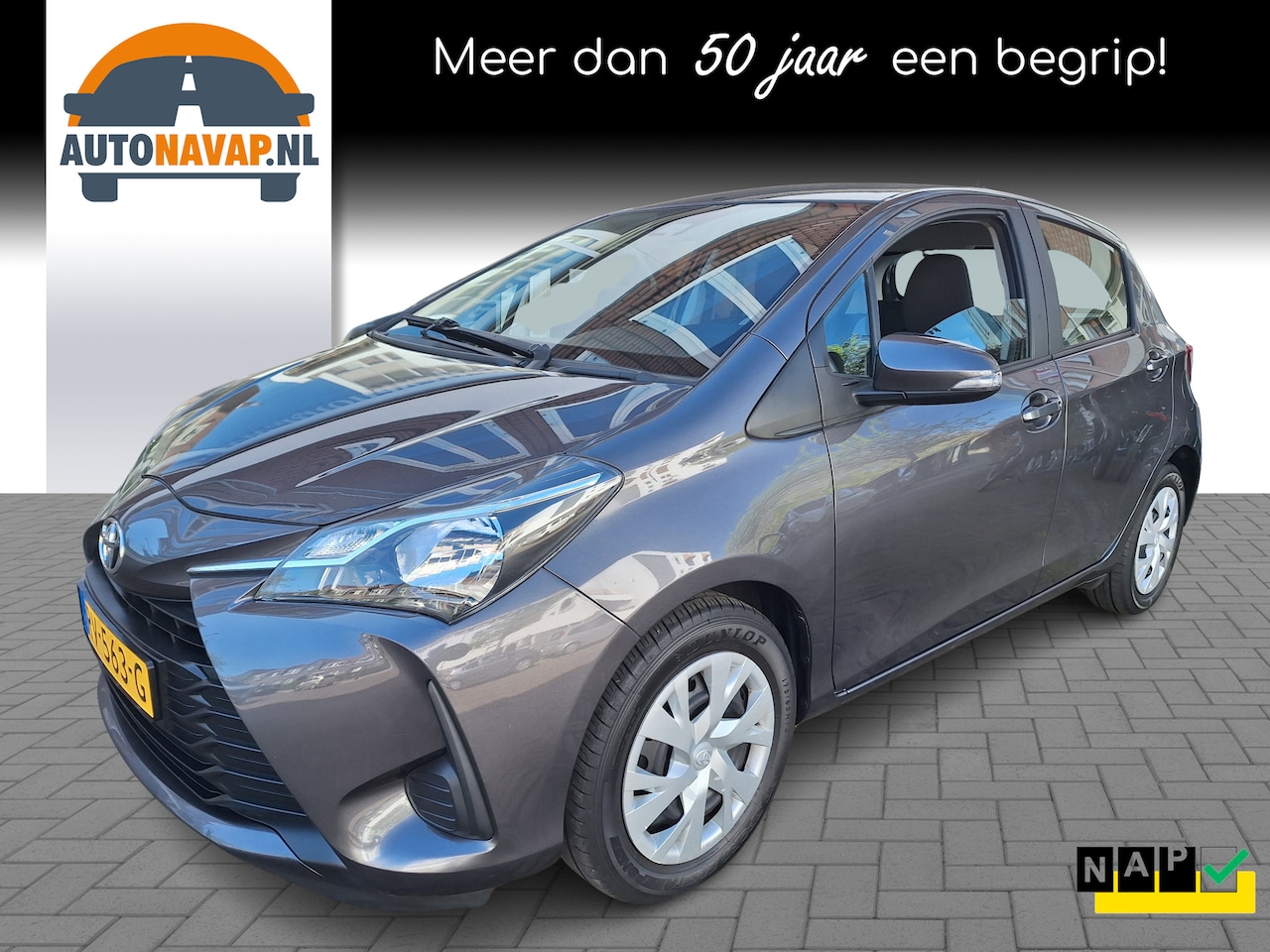 Toyota Yaris - 1.0 VVT-i Comfort /Airco/1e Eig/Bluetooth/Garantie - AutoWereld.nl