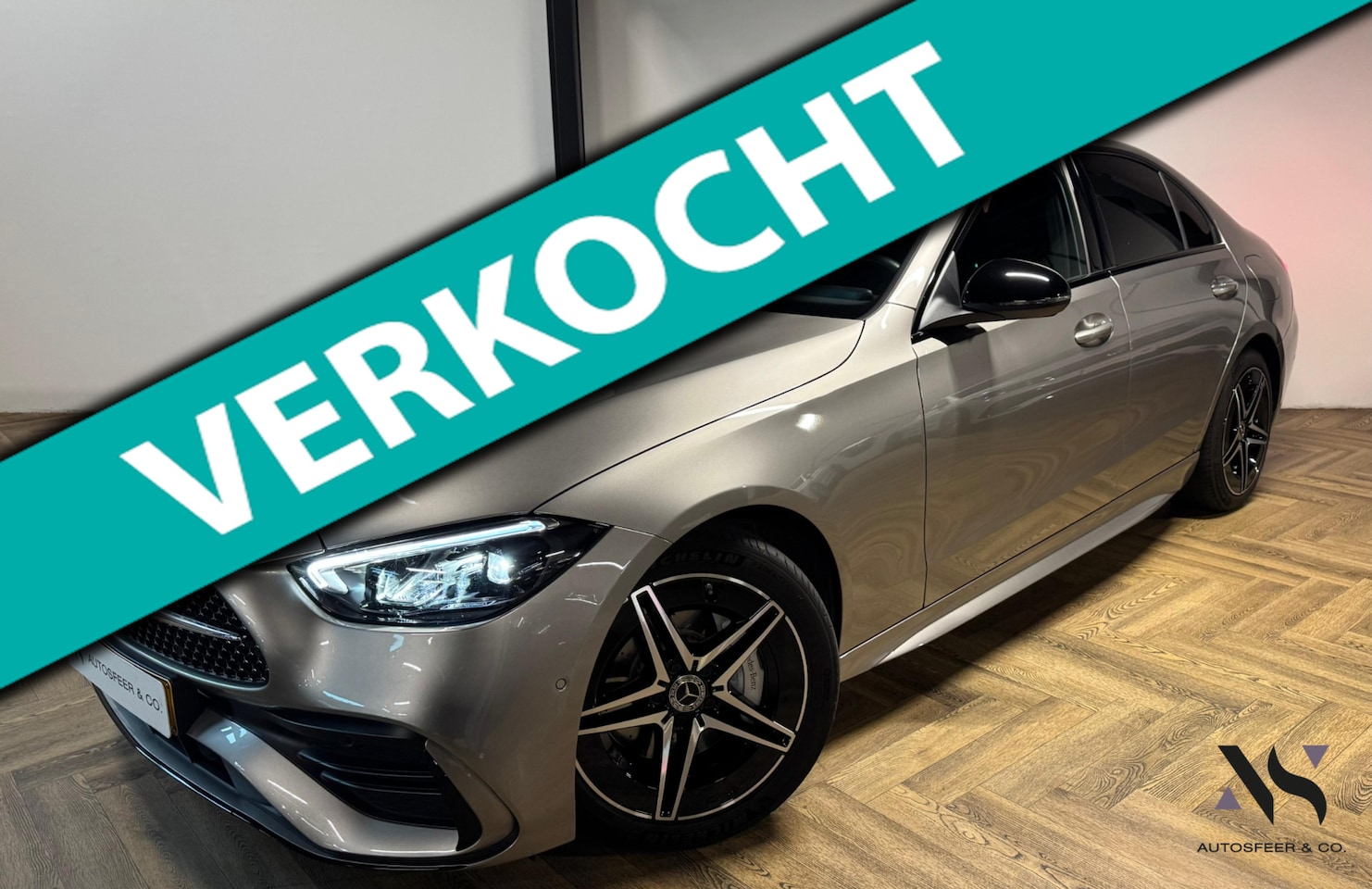 Mercedes-Benz C-klasse - 300 e AMG Line CAM MEMORY CARPLAY' - AutoWereld.nl
