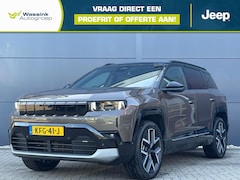 Jeep Compass - First Edition 74 kWh | Panoramisch Schuif/Kanteldak | Warmtepomp | Premium & Convenience P