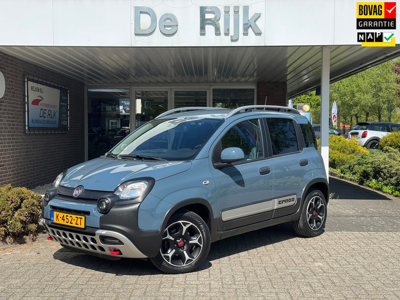 Fiat Panda - 1.0 Hybrid Cross |1e Eigenaar, Carplay/Android, DAB, Cruise, Clima, Stoelverw. | Dealerond - AutoWereld.nl
