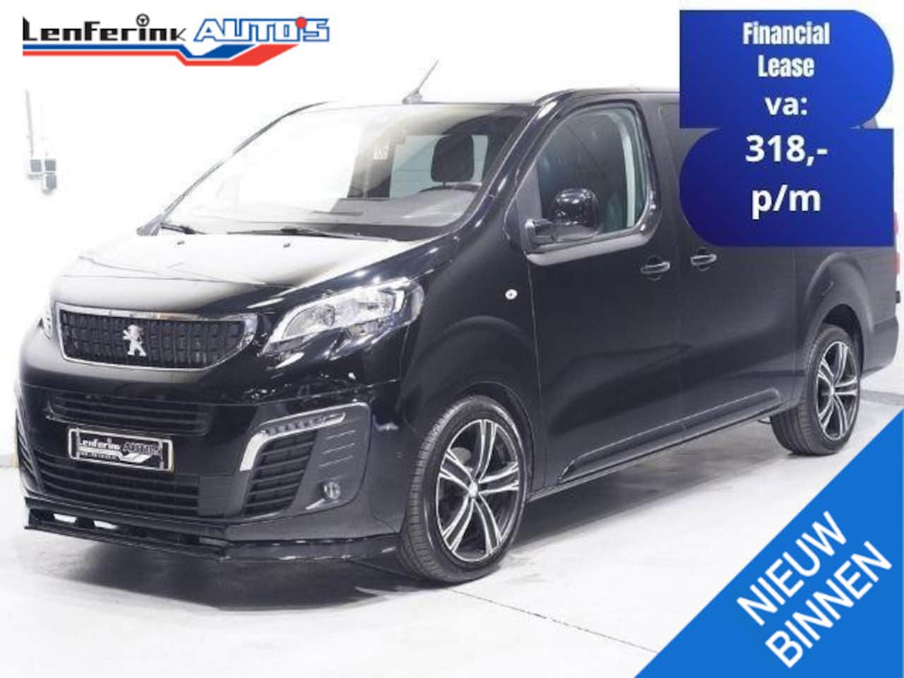 Peugeot Expert - 2.0 BlueHDI 180 pk Aut. Dubbel Cabine 2xSchuifdeur 19" LMV, Navi, Camera, Trekhaak 2.000 k - AutoWereld.nl