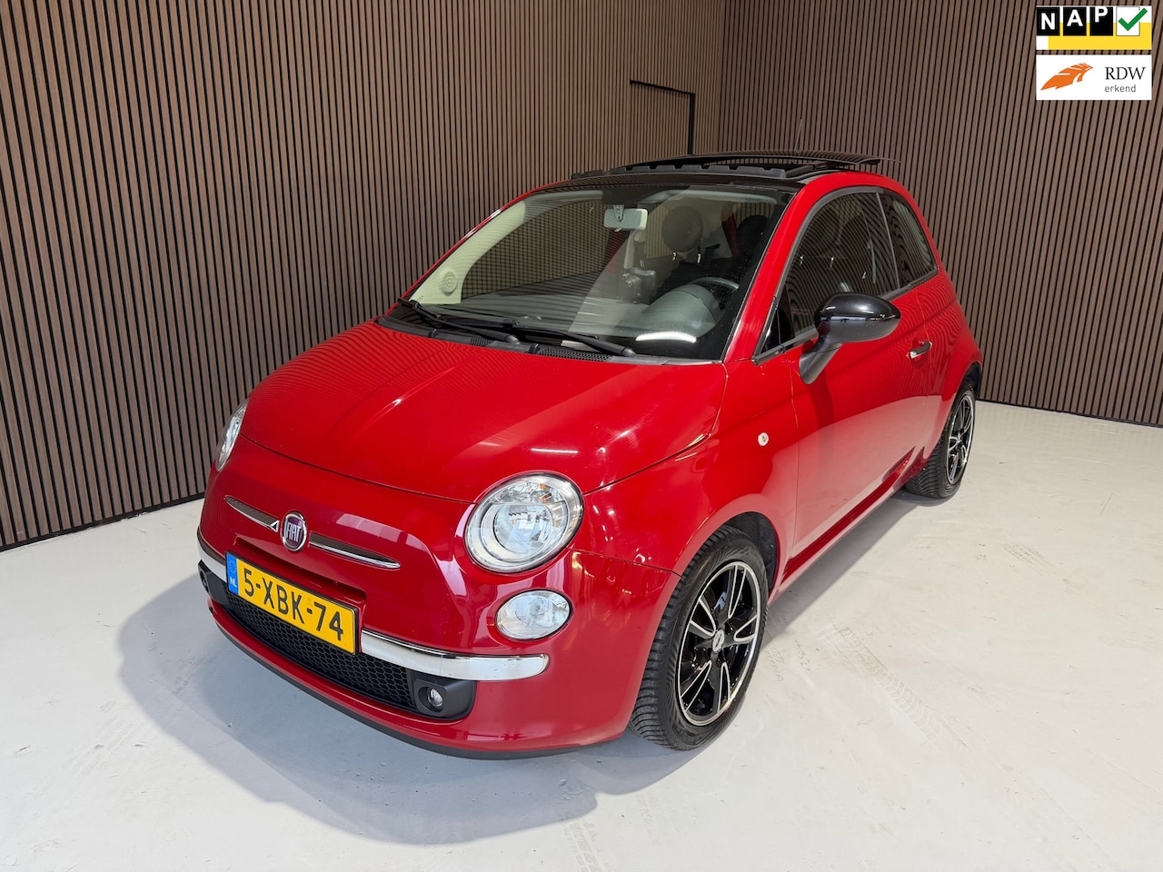 Fiat 500 - 0.9 TwinAir Turbo Cult Pano/Leer/CD/MP3 - AutoWereld.nl