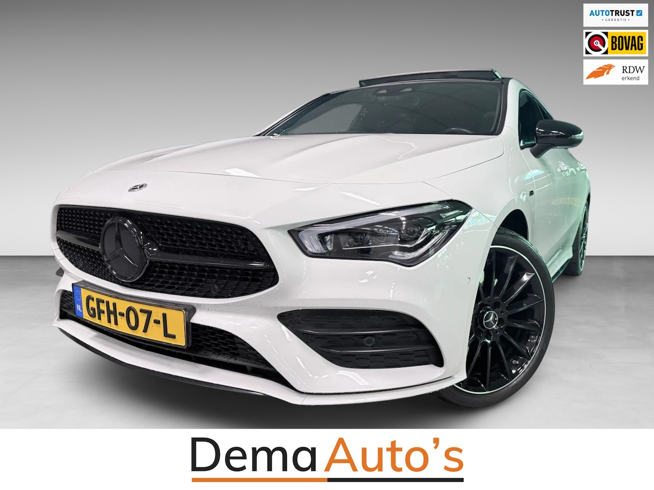 Mercedes-Benz CLA-klasse Shooting Brake - 250 e AMG-PREMIUM 218PK PANO/NAVI/BURMESTER/DAB/CARPLAY/SFEERVERL/// - AutoWereld.nl
