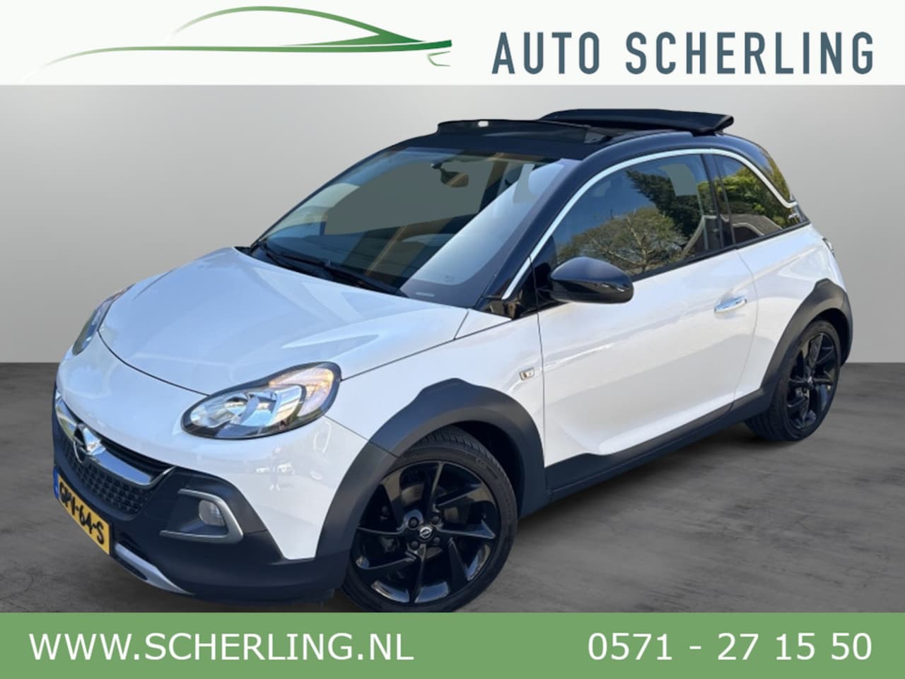 Opel ADAM - 1.0 Turbo Rocks Cabrio Clima, 17" LMV, Stoelverw. - AutoWereld.nl