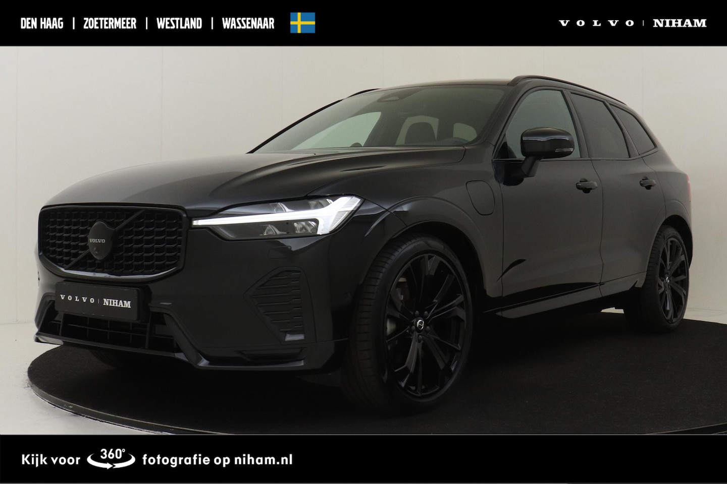 Volvo XC60 - T6 PLUG-IN HYBRID AWD ULTRA BLACK EDITION -PANO.DAK|BOWERS&WILKINS|LUCHTVERING|GEVENT.LEDE - AutoWereld.nl