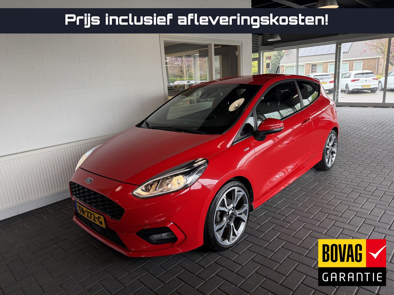 Ford Fiesta - 1.0 EcoBoost ST-Line / Sportief / Cruise Control / Navigatie / Lane Assist / 18'' lichtmet - AutoWereld.nl