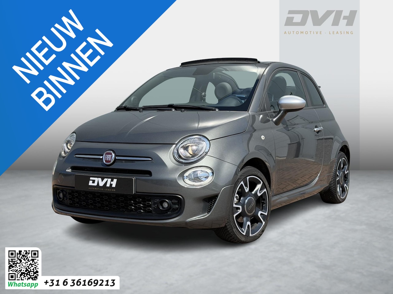 Fiat 500 C - 1.0 Hybrid Rockstar Sport - AutoWereld.nl