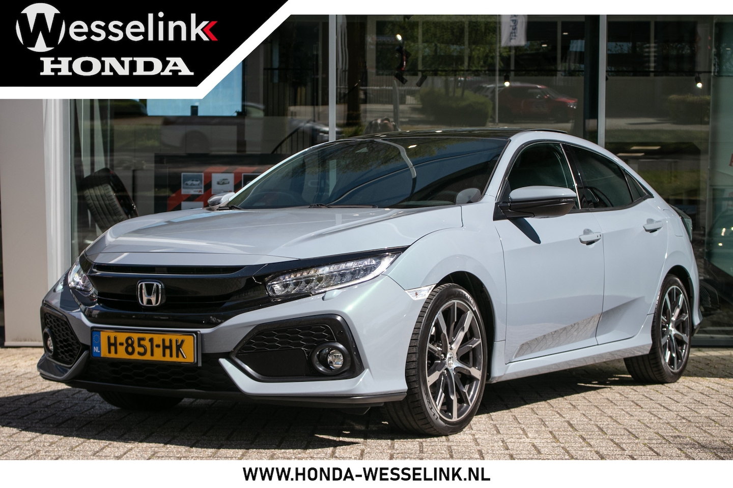 Honda Civic - 1.0 i-VTEC Executive - Dealer onderhouden | Navi | Camera - AutoWereld.nl
