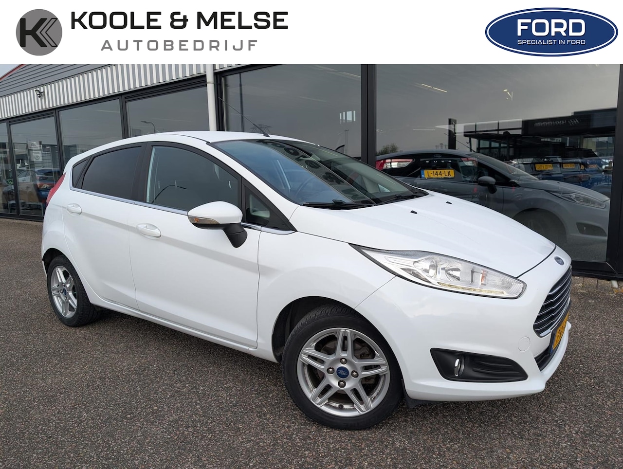 Ford Fiesta - 1.0 EcoBoost 100PK 5D Titanium , cruise controle , trekhaak - AutoWereld.nl