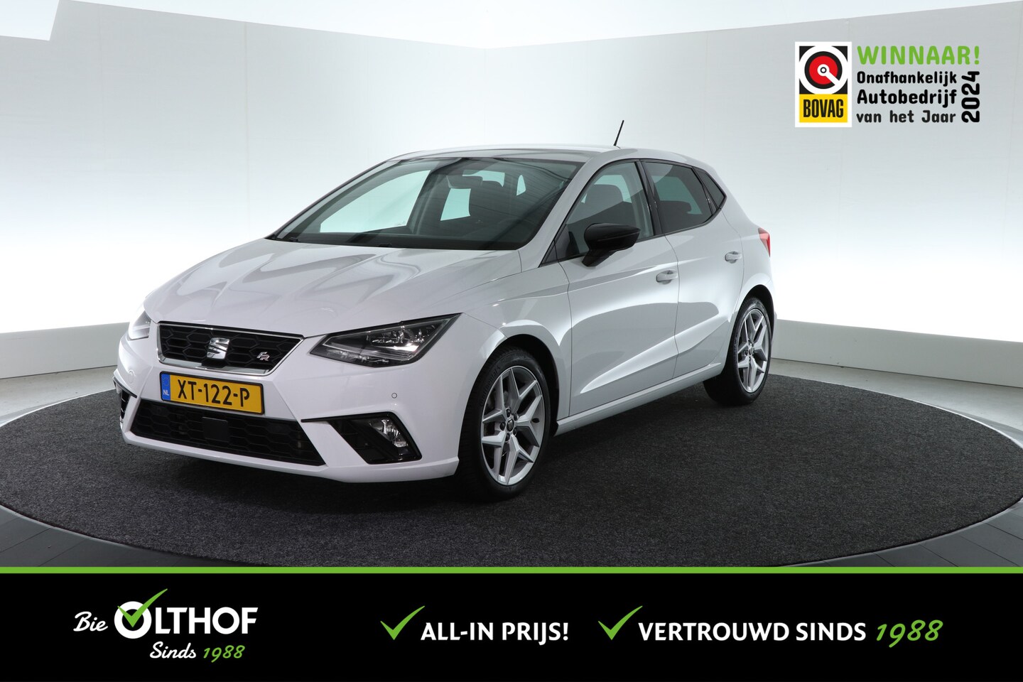 SEAT Ibiza - 1.0 TSI FR Business Intense | CARPLAY | CAMERA | CLIMATE CONTROL | - AutoWereld.nl