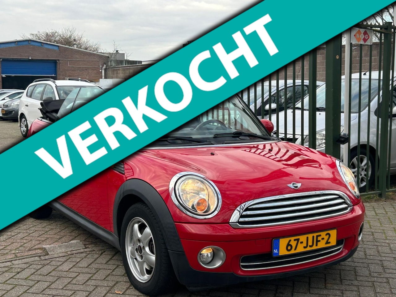 MINI Cabrio - Mini 1.6 Cooper Automaat cabriolet dealer onderhouden airco elektrische ramen cv op afs - AutoWereld.nl