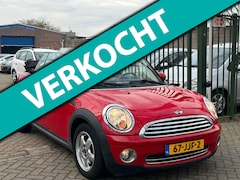 MINI Cabrio - 1.6 Cooper Automaat cabriolet dealer onderhouden airco elektrische ramen cv op afs