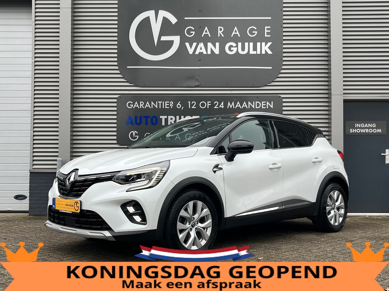 Renault Captur - 1.6 E-Tech Plug-in Hybrid 160PK Trekhaak,Navi,Clima,Cruise,Isofix,Carplay,Lane-Assist,Elek - AutoWereld.nl
