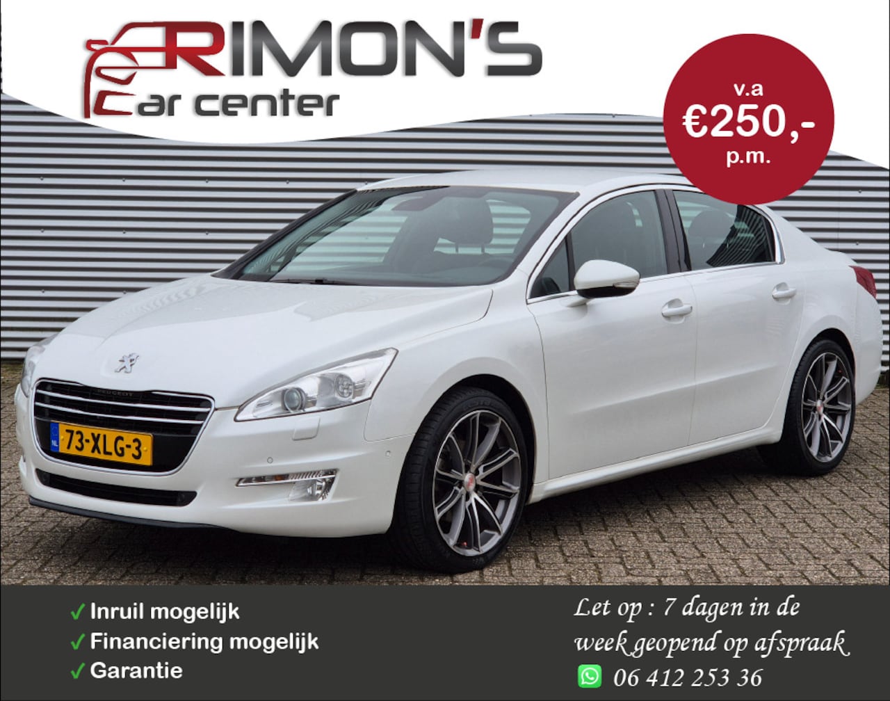 Peugeot 508 - 1.6 THP Active Headup Navi Airco Apk Tm 05-2027 - AutoWereld.nl