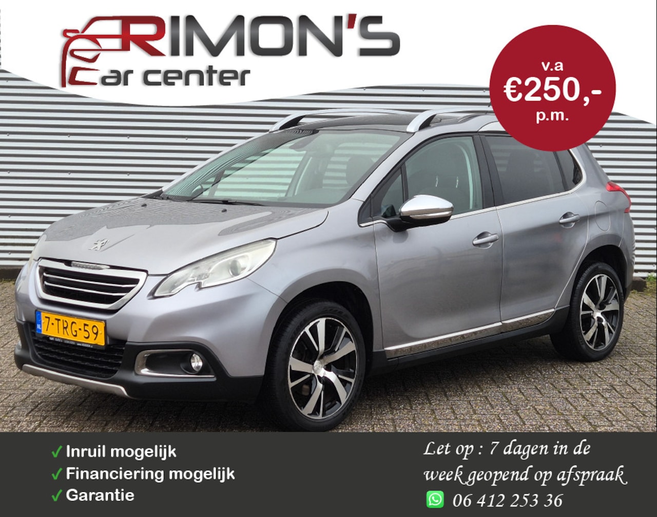 Peugeot 2008 - 1.6 VTi Féline Pano Navi Leder Trekhaak - AutoWereld.nl