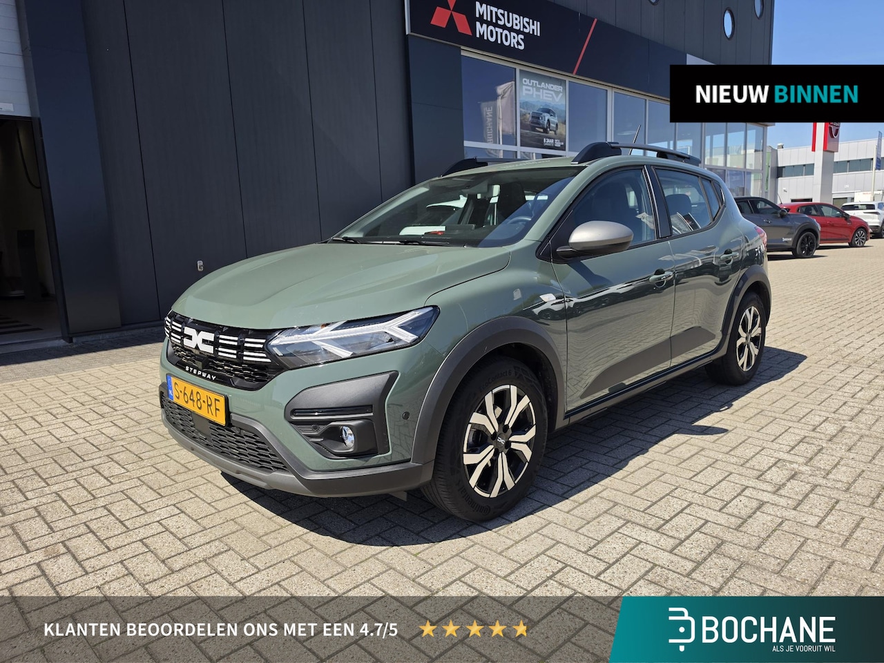 Dacia Sandero Stepway - 1.0 TCe 90 Expression | Open dak | Trekhaak | Navigatie | - AutoWereld.nl