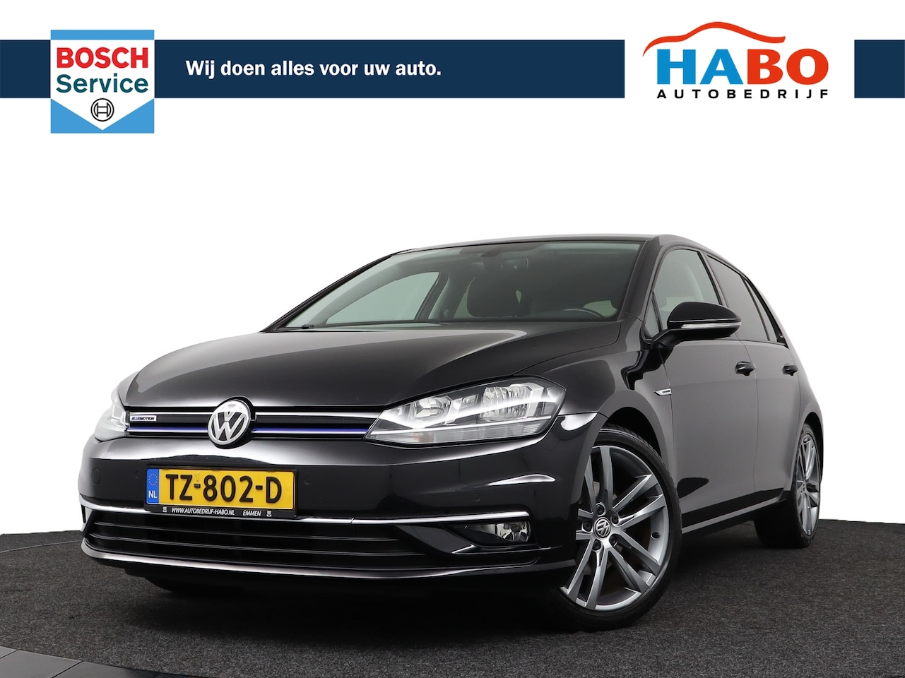 Volkswagen Golf - Vii 1.5 TSI HIGHLINE BLUEMOTION ECC/ADAP.CRUISE/NAV/DIGITAL.COCKPIT/REGEN.SENS/PARK.SENS/L - AutoWereld.nl