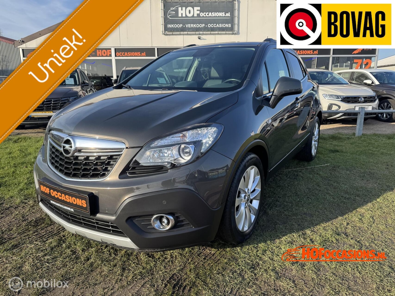 Opel Mokka - 1.4 T Cosmo STUUR-STOELVERW./NAVI/CAMERA/LEDER - AutoWereld.nl