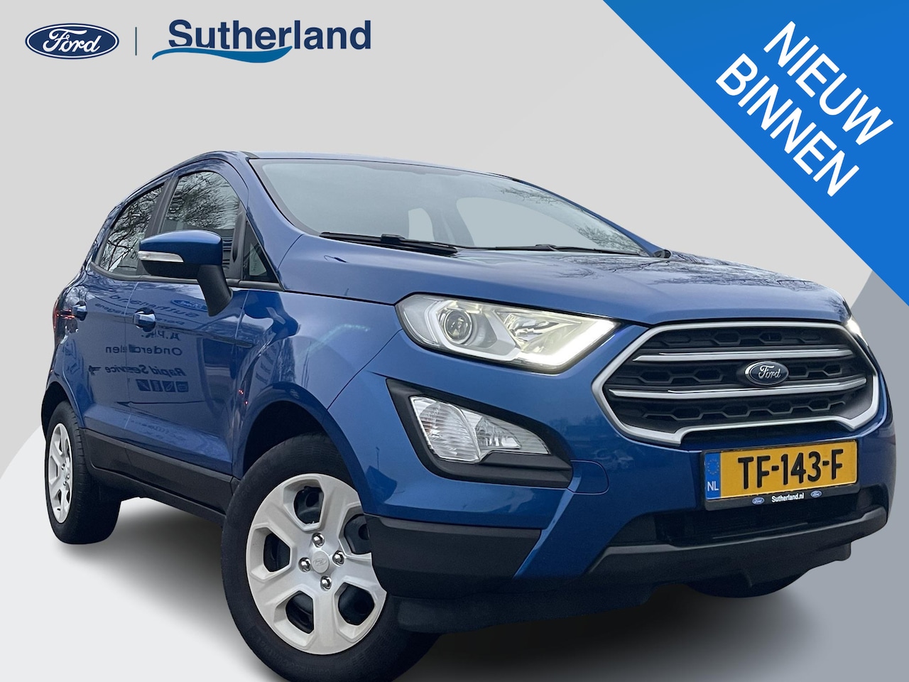 Ford EcoSport - 1.0 EcoBoost Trend Essential 100pk | Airco | Bluetooth | 5 deurs | Reserveband |  Dealer o - AutoWereld.nl