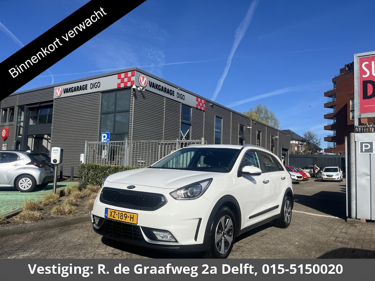 Kia Niro - 1.6 GDi Hybrid DynamicLine | Apple Carplay/Android Auto | Cruise control | Navigatie - AutoWereld.nl