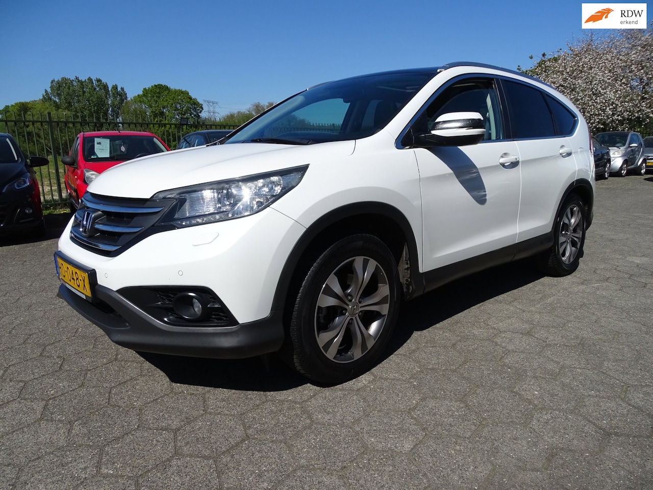 Honda CR-V - 2.2D AWD Executive AUTOMAAT/ECC/NAV/LEDER/PANORAMADAK/TREKHAAK - AutoWereld.nl