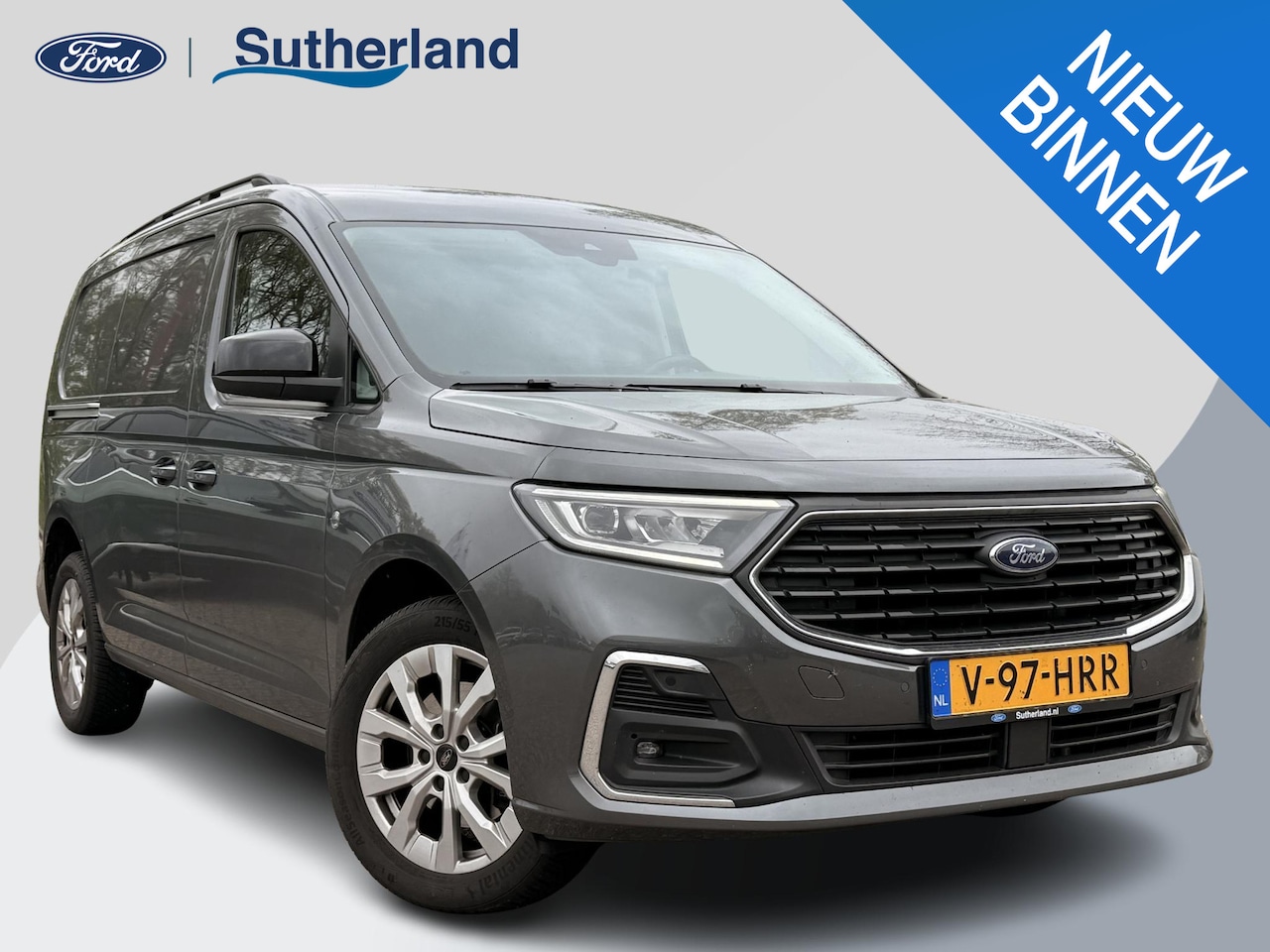 Ford Transit Connect - 2.0 EcoBlue L2 Limited 122pk Automaat | Trekhaak | AGR bestuurdersstoel | Adaptieve Cruise - AutoWereld.nl