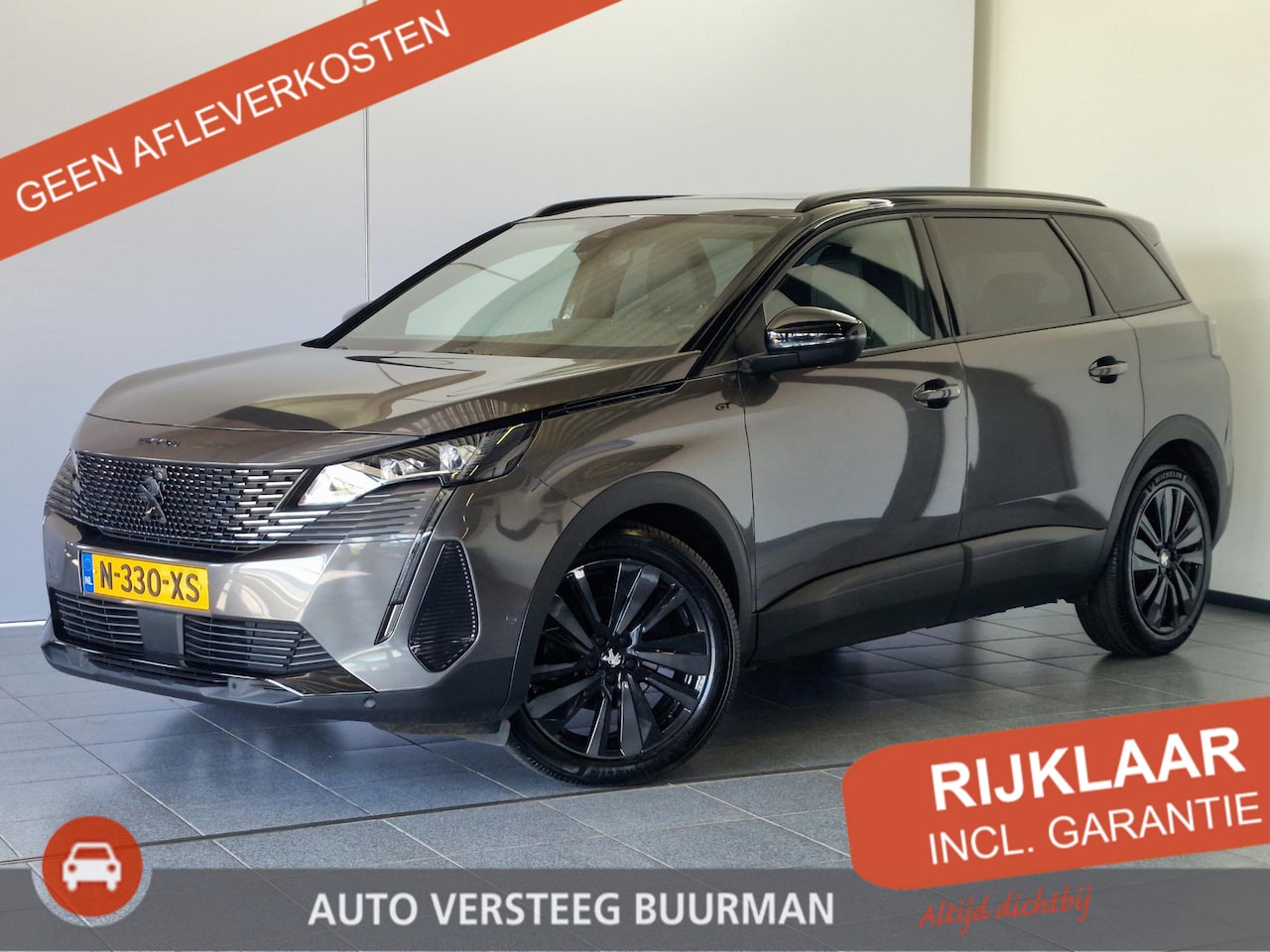 Peugeot 5008 - 1.6 PureTech GT Pack Business 7 persoons, Automaat, Trekhaak, Keyless Entry/Start, Carpl./ - AutoWereld.nl