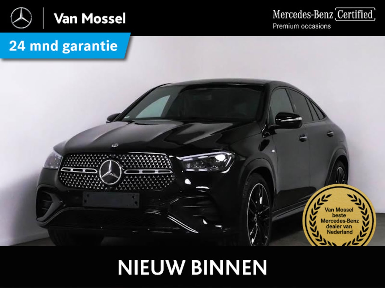 Mercedes-Benz GLE-Klasse Coupé - 400 e 4MATIC AMG Line / Panoramadak/ 22 inch/ AIRMATIC/ Night/ Burmester/ El. Trekhaak - AutoWereld.nl