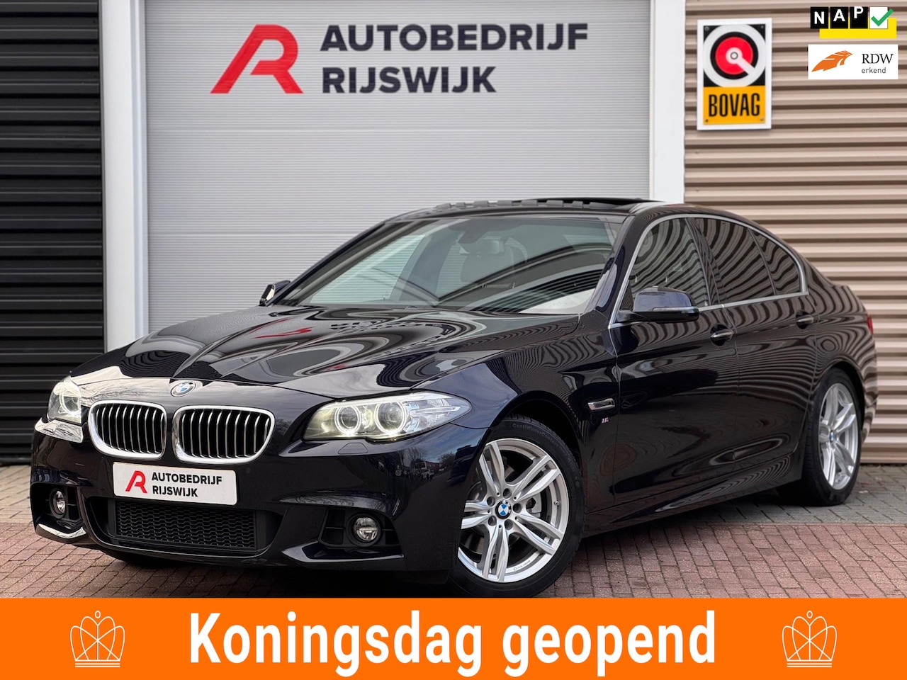 BMW 5-serie - 520i M Sport High Executive Memory/Dak/Xenon - AutoWereld.nl