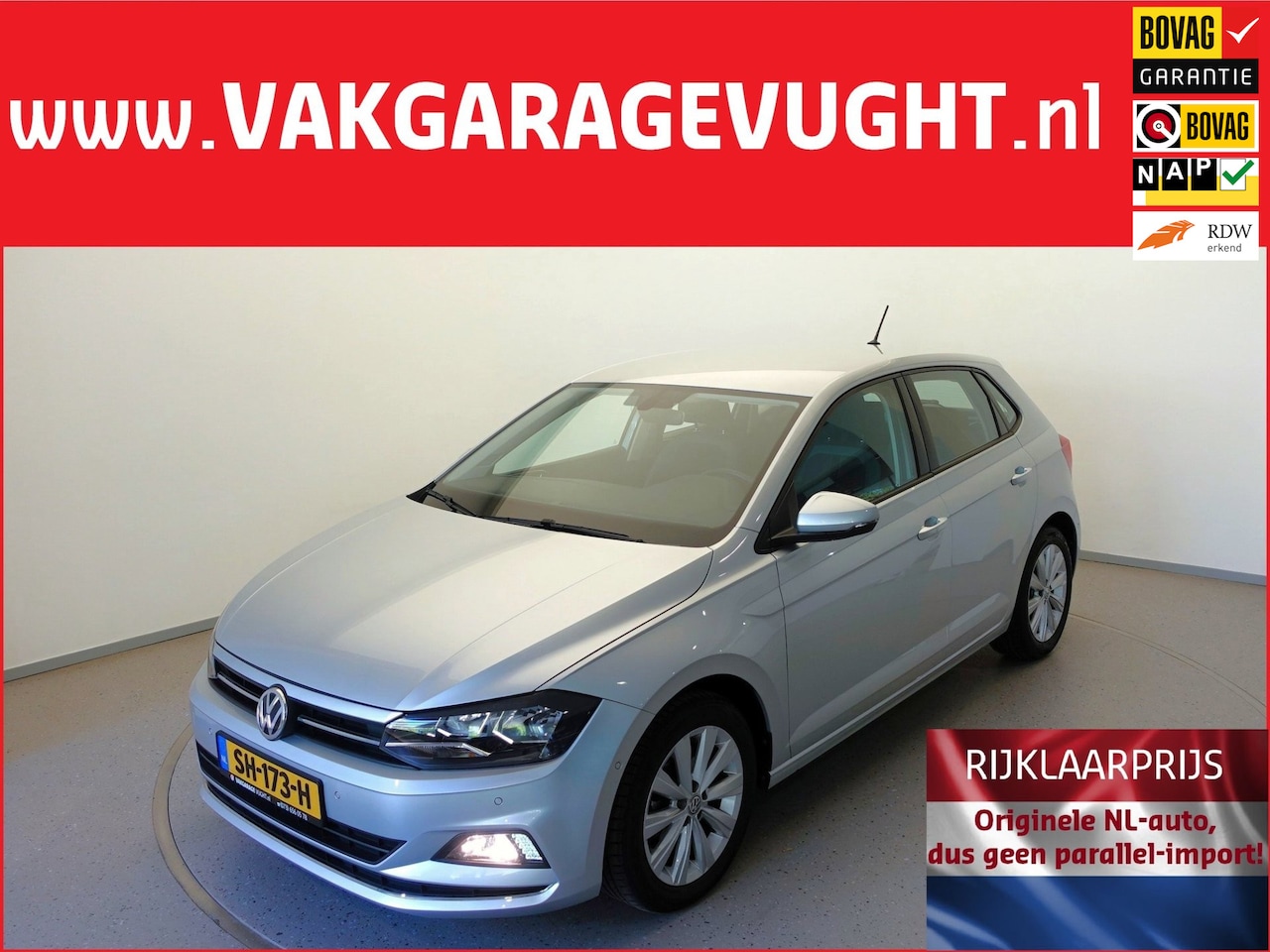Volkswagen Polo - 1.0 TSi 95pk 28dkm! "Highline ++" AUTOMAAT - AutoWereld.nl