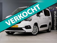 Opel Combo Tour - 1.2 Turbo L2H1 56dkm Lengte 2 LEDEREN BEKLEDING|Apple Carplay|Navi|camera