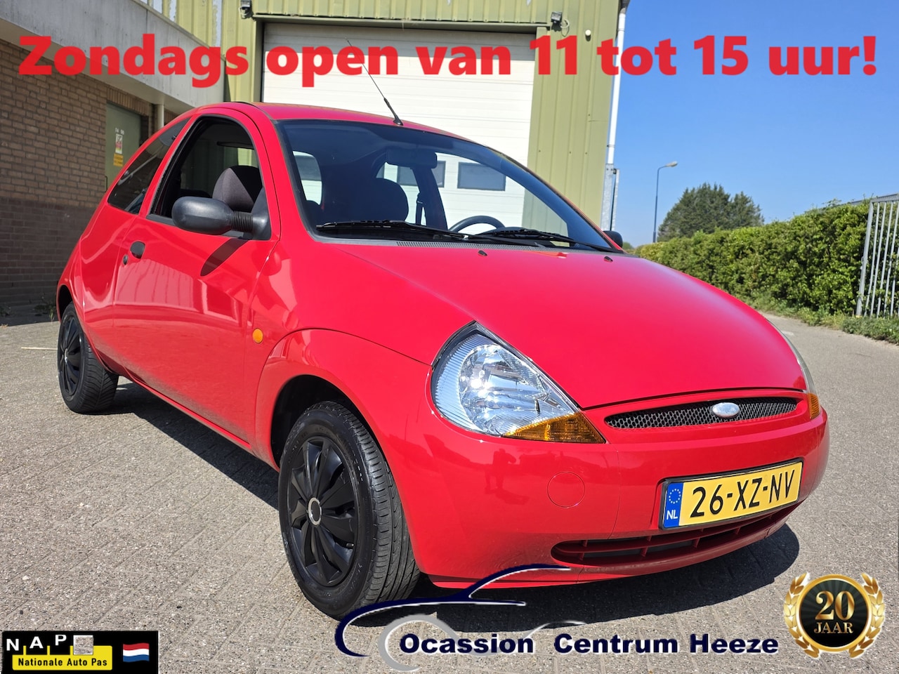 Ford Ka - 1.3 Cool & Sound, Airco! ZEER GOEDE STAAT! Zondag OPEN! - AutoWereld.nl